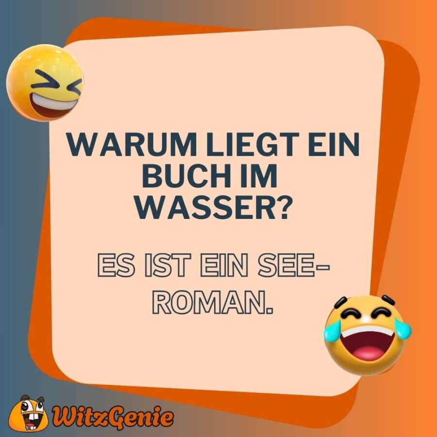 Warum liegt ein Buch im Wasser?